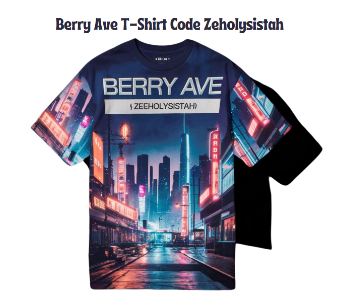 Berry Ave T-Shirt Code Zeholysistah